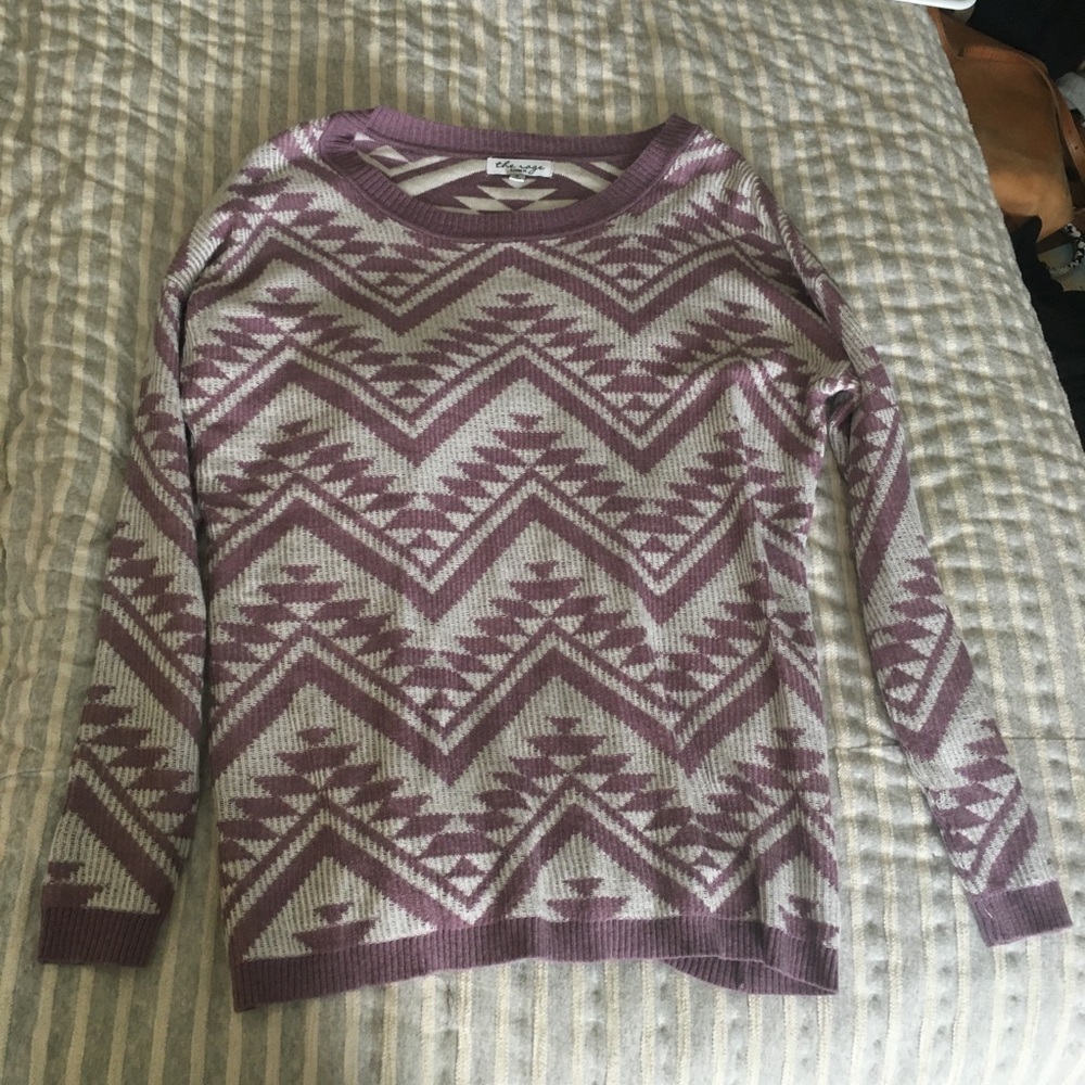 Lavender oversized sweater